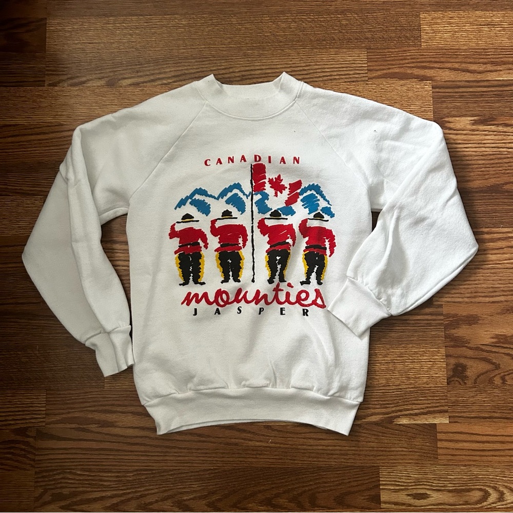 Vintage Canadian Mounties Jasper Sweatshirt